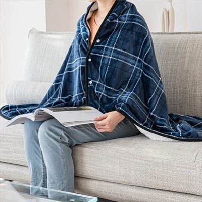 Flanel en Sherpa sjaaldeken